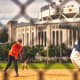 Kids in the Bronx are able to run in the footsteps of Babe Ruth, Lou Gehrig, Mickey Mantle and Derek Jeter at Elston Gene Howard Field, which is part of Macombs Dam Park.
